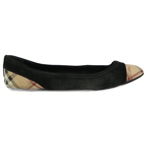 burberry ballerina schwarz|burberry ladies loafers.